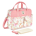 thumbnail image 1 of Pañaleras Modernas Multifuncional Mochila Impermeable Viaje Xtellar rosa, 1 of 3