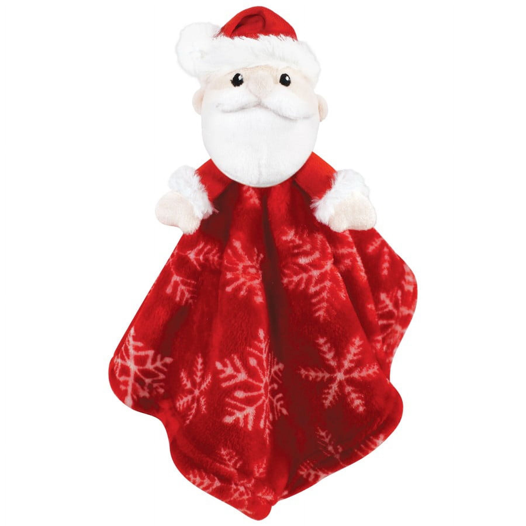 Hudson Baby Unisex Baby Animal Face Security Blanket, Elf, One Size