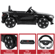 thumbnail image 4 of Montable Eléctrico para Niños JOYKOO BMW Deportivo Control Remoto 12v Negro, 4 of 7