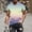 C_ Purple, variant on Fashion YLSDY Mens Casual Ombre Athletic Shirts Big & Tall Short Sleeve Gradient Color Workout Graphic Tees T-Shirt Trendy Blouse Multicolor M