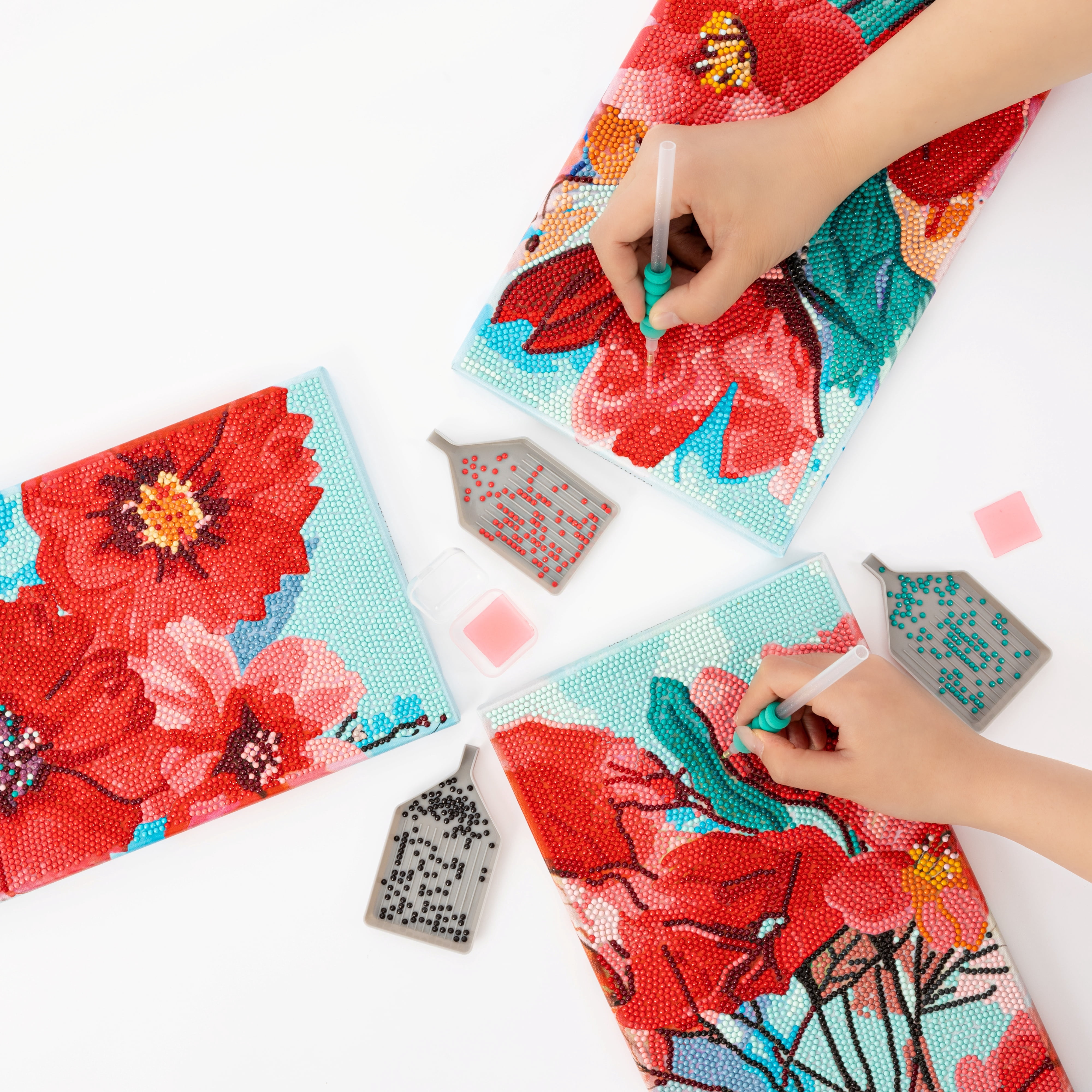 DIAMOND DOTZ® Poppy Triptych Diamond Painting Kit