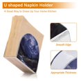 thumbnail image 5 of Yayeee Napkin Holder for Table Set of 2 Kitchen Paper Tissue Organization, Moonlight Mountain, 5 of 8