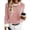 5# Red, variant on Womens Fall Long Sleeve Striped Crochet Sweaters Top Crew Neck Knit Pullover Comfy Soft Lightweight Clothes Casual Daily Wear Work Travel Vacation Spring Trendy Clothes