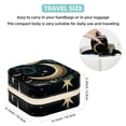 thumbnail image 5 of Crescent Sign Travel Portable Jewelry Organizer Box for Rings, Earrings, Necklaces, Bracelets, and More - Suitable for Girls and Women, 5 of 6