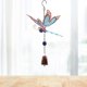 thumbnail image 5 of Campanas de viento coloridas con campanas de viento de diseño de metal de jardín elegante y brillante, encantadores de melodías relajantes para decora Campana azul Baoblaze Carillón de viento, 5 of 7