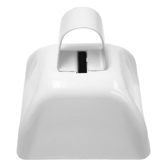 White Metal Cow Bell, by Way to Celebrate
