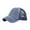 Navy Blue, variant on Yirtree Women Distressed Baseball Cap Mens Mesh Back Sport Hat Versatile Washed Dad Hat with Ponytail Hole