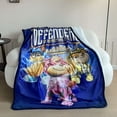 thumbnail image 4 of Paw Patrol Mighty Defenders Kids Silk Touch Throw Blanket with Sherpa Reverse, 46 x 60 inches Blue – Soft Plush Fleece Throw Blanket, 4 of 6