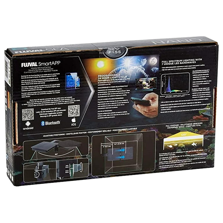 Fluval Sea Marine 20 Watt Bluetooth LED Nano Aquarium Light