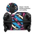 thumbnail image 2 of Luggage Cover, Irregular Graffiti Suitcase Cover For Luggage Fits 18-32 Inch Luggage, Elastic Suitcase Protector, 2 of 8