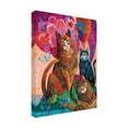 thumbnail image 2 of Canvas Wall Art - David Galchutt 'Feline Fotobomb' Wall Art for Living Room, Bedroom, or Office Décor by Trademark Fine Art - 35 x 47 Inches, 2 of 4