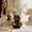 80#C, variant on 3 Pack Tortoiseshell Leopard Marbled Glass Dried‑Flower Vases,Gold‑Bottom Multi‑Shape Tabletop Centerpiece,Exquisite Handmade Ornament for Living‑Room Shelf Housewarming Gift