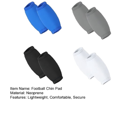 BESTSKY 8Pcs Football Chin Strap Cover Helmet Chin Strap Pad Football Chin Cover Sport Accessories for Youth Adults Exercise