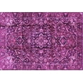 thumbnail image 1 of Ahgly Company Indoor Rectangle Persian Purple Traditional Area Rugs, 2' x 3', 1 of 4