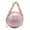 Pink, variant on Fashion Basketball Shaped Handbags PU Leather Chain Tote Round Graphic travel Pink