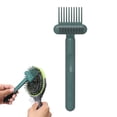 thumbnail image 5 of 2Pcs 2 in 1 Hair Brush Cleaning Tool with Ergonomic Handle Double-Sided Comb Cleaner High-strength Comb Cleaner Hair Tangle Remover Tool, 5 of 8