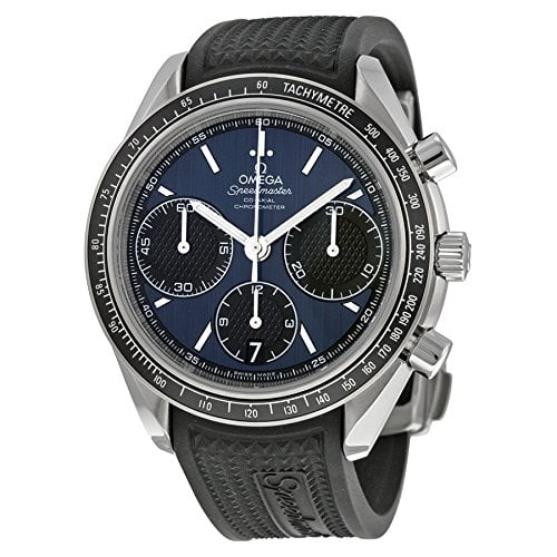 Omega Speedmaster Racing Automatic Chronograph Blue Dial Stainless Steel  Mens Watch 32632405003001 - Walmart.com