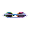 thumbnail image 4 of TYR Black Ops Mirrored Junior Fit Goggle - Silver/Blue/Pink, 4 of 4