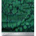 thumbnail image 3 of oneOone Tissu Georgette Viscose Vert Texture Panneau Tissu pour Robe Tissu Imprimé au Mètre 42 Pouces de Large, 3 of 3