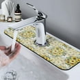 thumbnail image 7 of Pofeuu Daisies And Wildflowers Print Splash Guard for Sink Faucet Sink Gadgets-Splash Guard Behind Faucet Drip Catcher for Kitchen, Bathroom,Sink Mat, 7 of 7