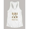 thumbnail image 3 of Cone Shell Display I Racerback Tank Women -Jennifer Goldberger Designs, Female XX-Large, 3 of 4