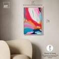 thumbnail image 5 of Sorbet Abstract IV Canvas Sunset Abstract Wall Art by Art Remedy, Silver Frame, 16" x 24", 5 of 7