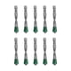 thumbnail image 4 of 10 puntas de destornillador magnético PH2 con vástago hexagonal de 1/4 de pulgada, punta de destornillador eléctrico (imán verde), 4 of 12