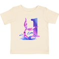 thumbnail image 3 of Inktastic 1st Birthday Mermaid Tail Boys or Girls Baby T-Shirt, 3 of 5