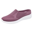 thumbnail image 3 of YLYL Womens Breathable Mesh Walking Mules Sneakers Open Back Slip on Shoes, 3 of 9