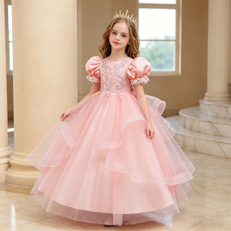 infant maxi dress Blush Maxi Dress  Cotton Girls Maxi Dress