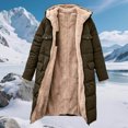 thumbnail image 5 of Edvintorg Women's Coats Plus Size Long Sleeve Zip up Hooded Fleece Jacket with Pockets Trendy Womens Clothes S-5XL Army Green, 5 of 5
