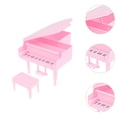 thumbnail image 6 of Vaveren 1/12 Doll House Piano with Stool Dolls House Mini Furniture for Home Bedroom, 6 of 8