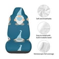 thumbnail image 4 of Wukai Nurse Doctor Gnomes Full Set Car Seat Covers with Soft Padding Universal Auto Front Seats Protector and Cushion Mat, 4 of 5
