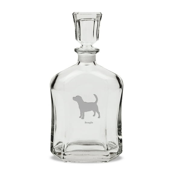 Beagle 23.75 oz Classic Whiskey Decanter