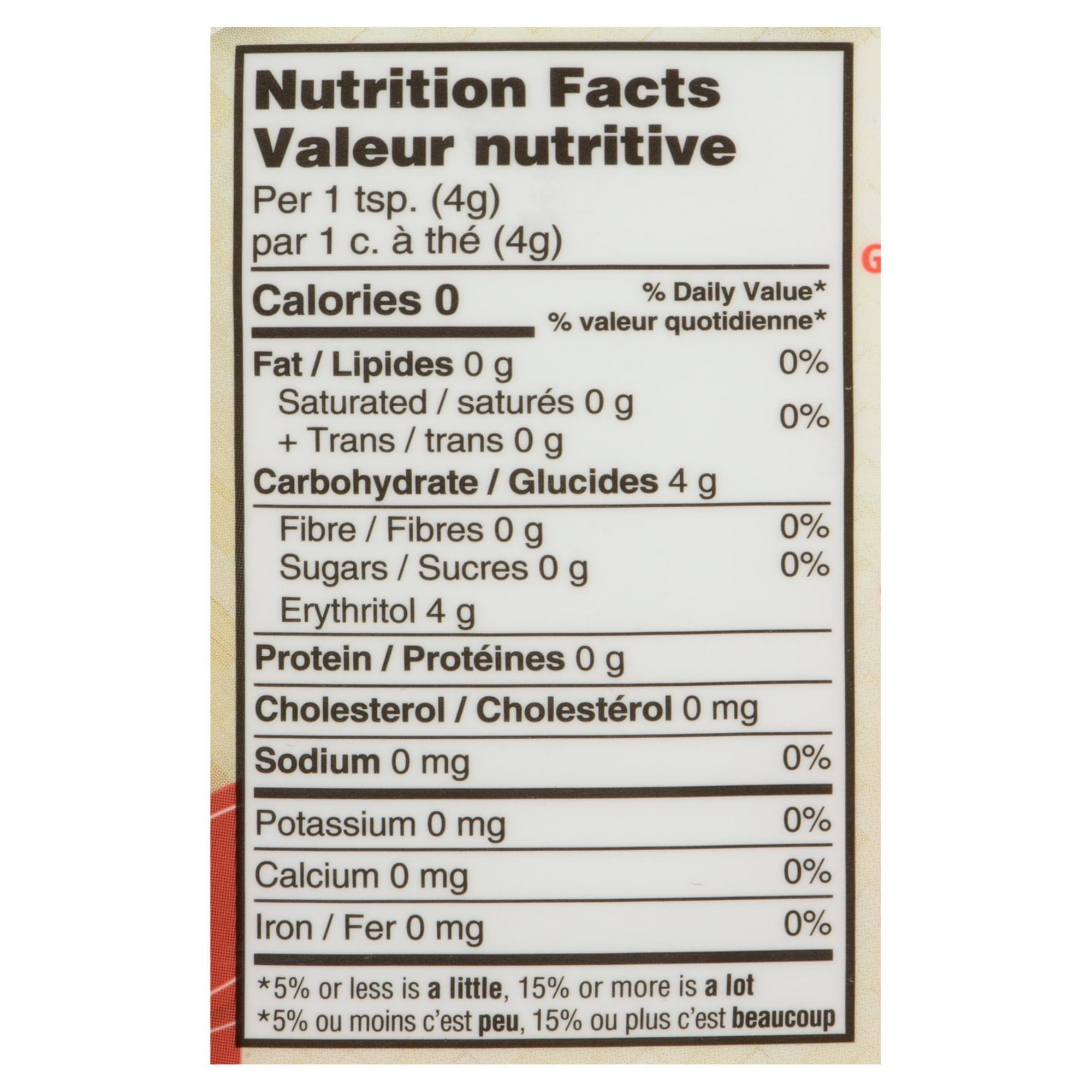 Édulcorant granulé aux fruits Splenda Monk 540g