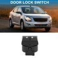 thumbnail image 3 of Interruptor de bloqueo de puerta de automóvil Unique Bargains No.15777136 para Chevrolet Cobalt para Pontiac G5 Plástico Metal Negro, 3 of 6