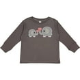 thumbnail image 3 of Inktastic Grandaddy Loves Me Elephant Boys or Girls Long Sleeve Toddler T-Shirt, 3 of 5