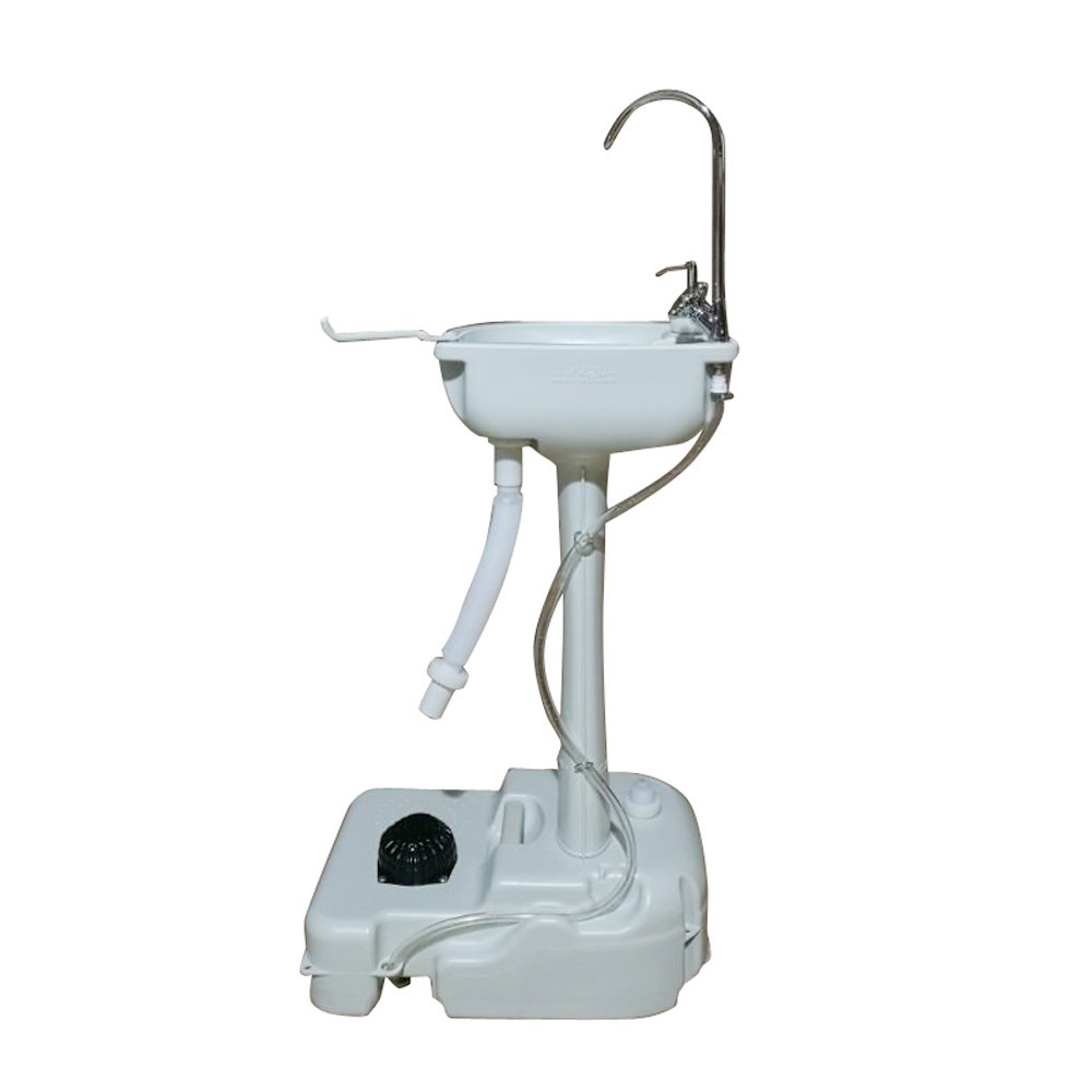 Zimtown Outdoor Wash Basin Sink Portable Water Tank Faucet
