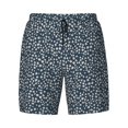 thumbnail image 4 of Lsque Mens Swim Trunks Small White Flowers Pattern - Bathing Suit Compression Liner - Beach Swim Shorts Swimwear - (S-3XL) - Stretch Quick Dry -3X-Large, 4 of 9