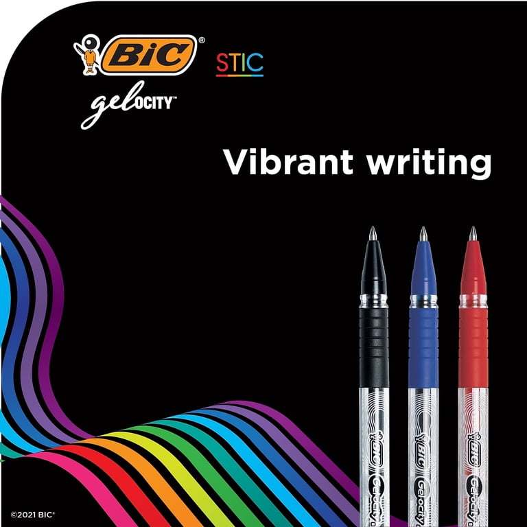 Bic Gel-ocity Stic Gel Pens, Assorted, 14-Pack photo 2