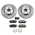 thumbnail image 3 of PowerStop Front Stock Replacement Brake Pad and Rotor Kit Fits: MAZDA Select Models KOE8840, 3 of 8