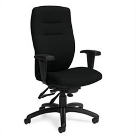 High Back Multi Tilter Office - Global Synopsis High Back Multi Tilter Office Chair in Black Coal