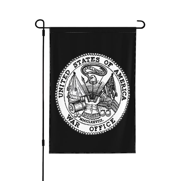 Department Of War Garden Flag 12.5x18 Inch Double Sided Decorations Outdoor Yard Flags For Outside Lawn Porch Garden Decor