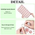 thumbnail image 6 of Red Christmas Snowflake Pattern Dish Drying Mat for Kitchen 1 Pack, Ultra Absorbent Microfiber Dishes Drainer Mats,16x18in(41x46cm), 6 of 6