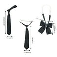 thumbnail image 3 of SIEYIO Uniform Bow Tie For Janpanese JK Uniform Student Tie Neckwear jk seifuku, 3 of 11