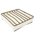 thumbnail image 6 of Eagle Set of 4 Foldable Drawer Dividers, Storage Boxes, Closet Organizers, Under Bed Organizer, for Clothing, Shoes, Underwear, Bra, Socks and Ties (Beige), 6 of 10
