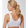 thumbnail image 2 of amoena women's frances front-closure leisure bra,white,medium a/b (36/38), 2 of 2