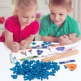 thumbnail image 3 of Wooden Spelling Letter Case Card Set Childrens Early Education Alphabet Learning Toy Parent Child Teaching Aid Language Development Puzzle Activity, 3 of 9