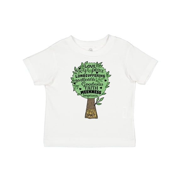 Inktastic Fruit of the Spirit Bible Quote Boys or Girls Toddler T-Shirt