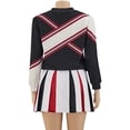 thumbnail image 6 of Women's Spartan Cheerleader Dress Female Cheerleader Uniform Dress Full Set, 6 of 7